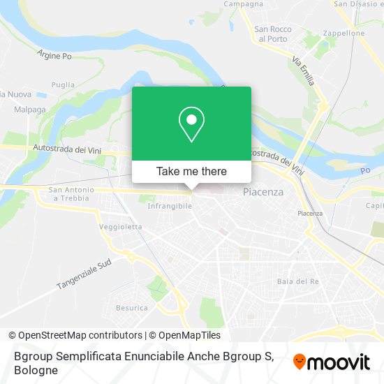 Bgroup Semplificata Enunciabile Anche Bgroup S map