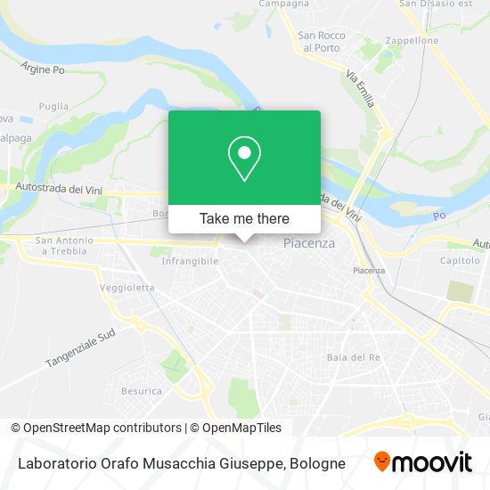Laboratorio Orafo Musacchia Giuseppe map