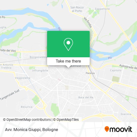 Avv. Monica Giuppi map