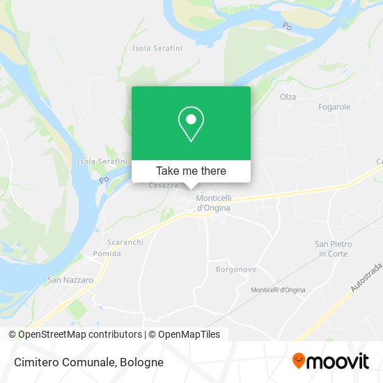 Cimitero Comunale map