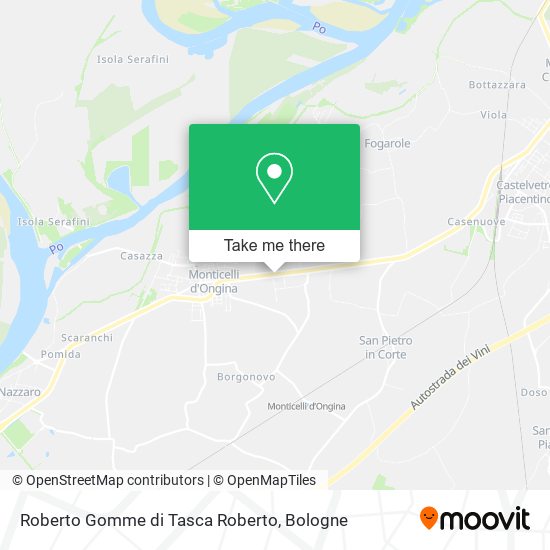 Roberto Gomme di Tasca Roberto map