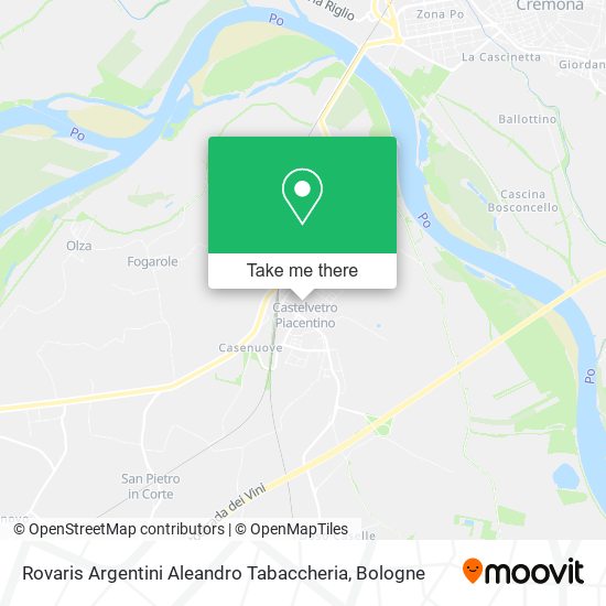 Rovaris Argentini Aleandro Tabaccheria map