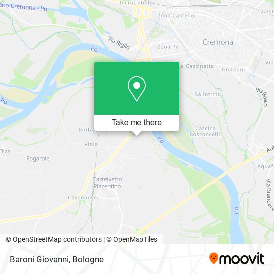 Baroni Giovanni map