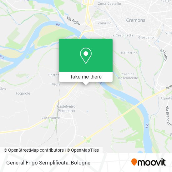 General Frigo Semplificata map