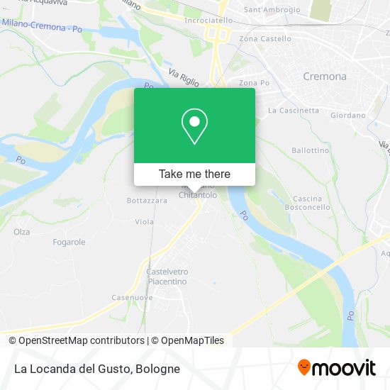 La Locanda del Gusto map