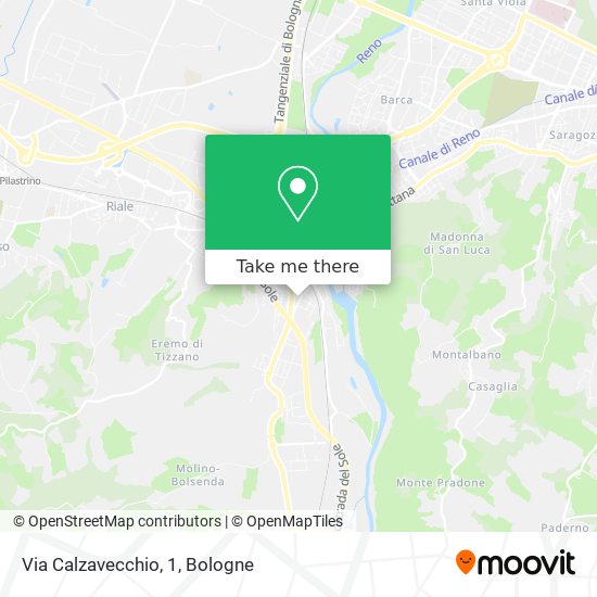 Via Calzavecchio, 1 map