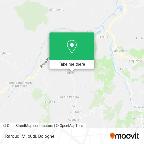 Raroudi Miloudi map