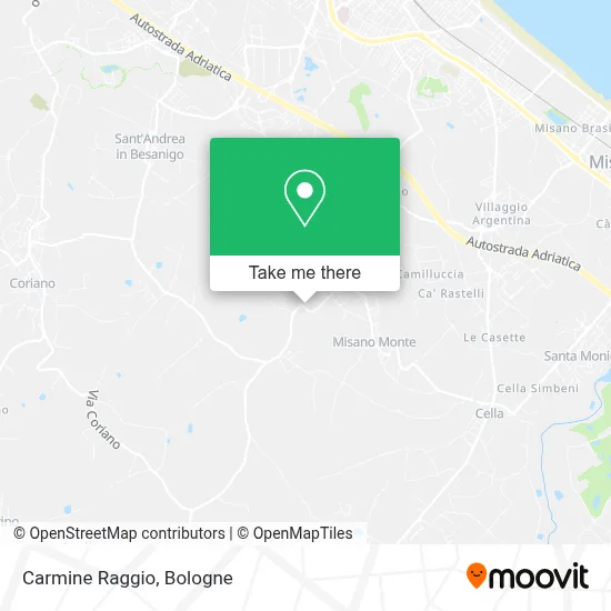 Carmine Raggio map