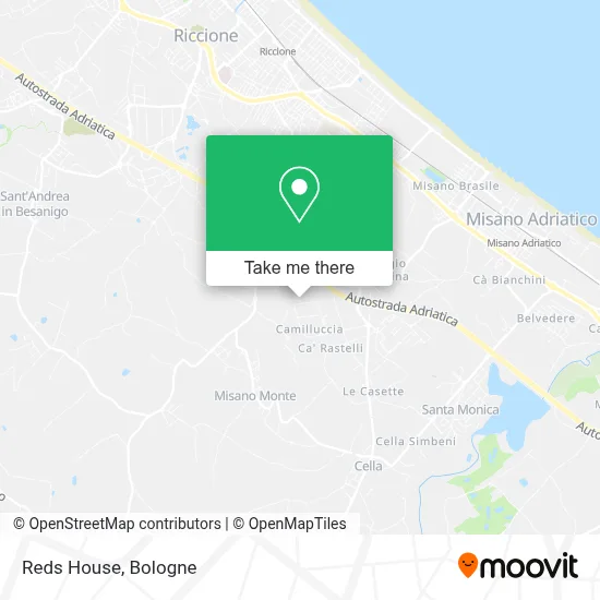 Reds House map
