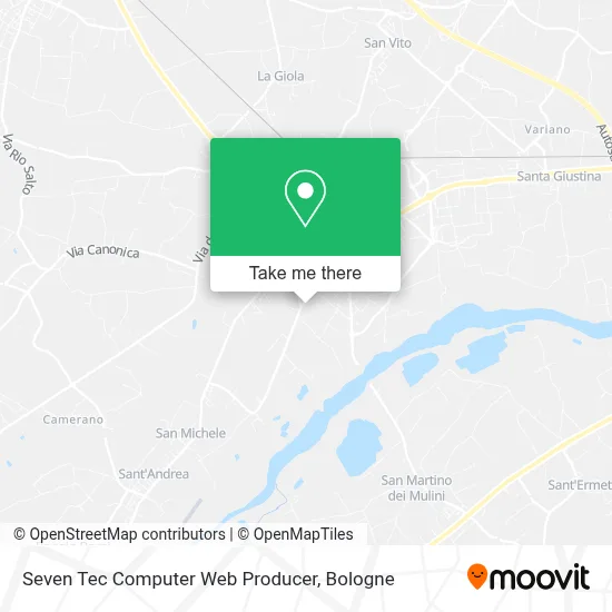 Seven Tec Computer Web Producer map