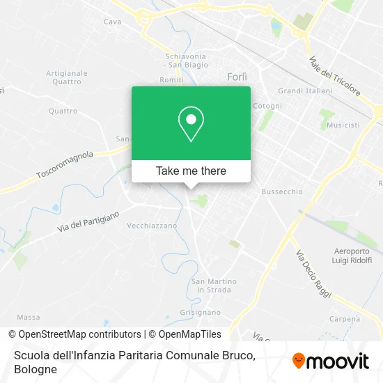 Scuola dell'Infanzia Paritaria Comunale Bruco map