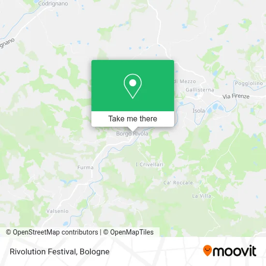 Rivolution Festival map