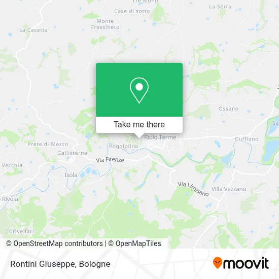 Rontini Giuseppe map