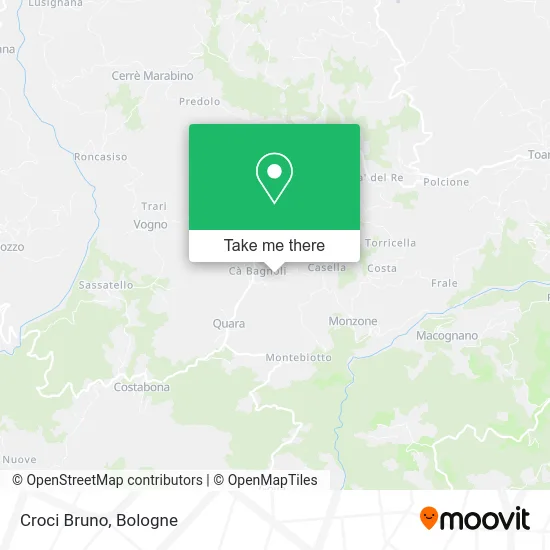 Croci Bruno map