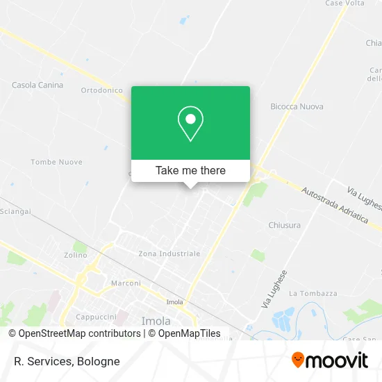 R. Services map