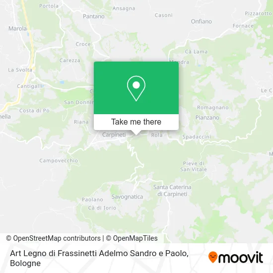 Art Legno di Frassinetti Adelmo Sandro e Paolo map