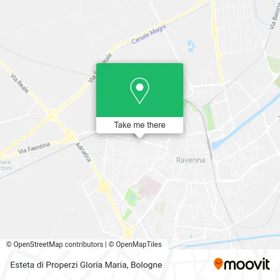 Esteta di Properzi Gloria Maria map