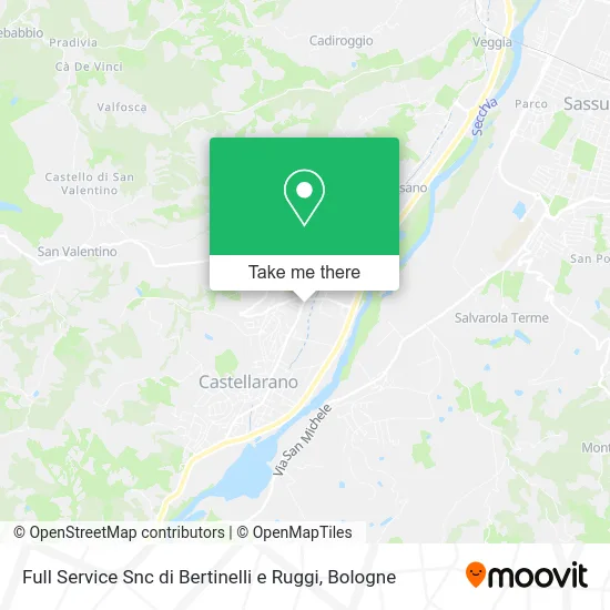 Full Service Snc di Bertinelli e Ruggi map