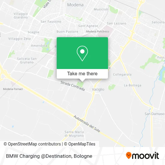 BMW Charging @Destination map