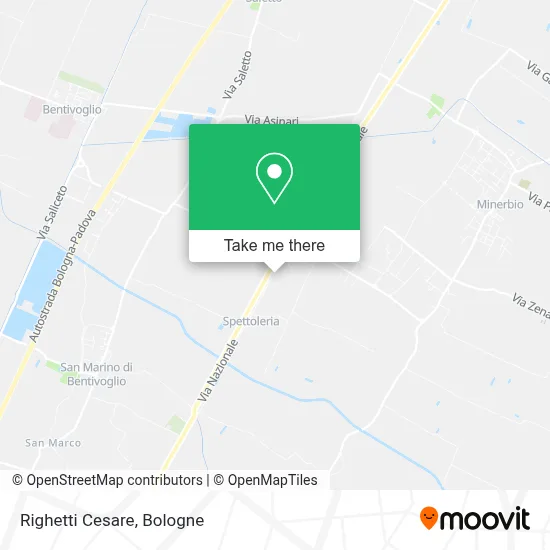 Righetti Cesare map