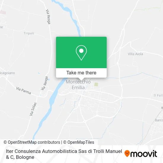 Iter Consulenza Automobilistica Sas di Trolli Manuel & C map