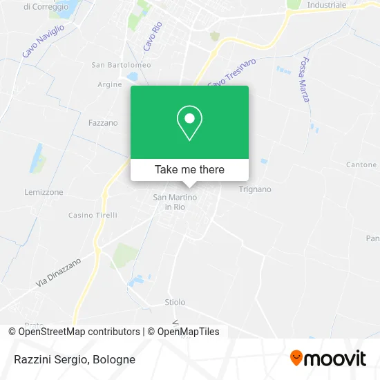 Razzini Sergio map