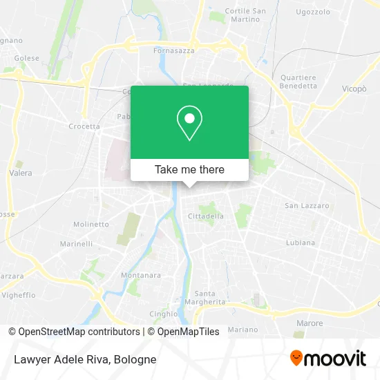Lawyer Adele Riva map