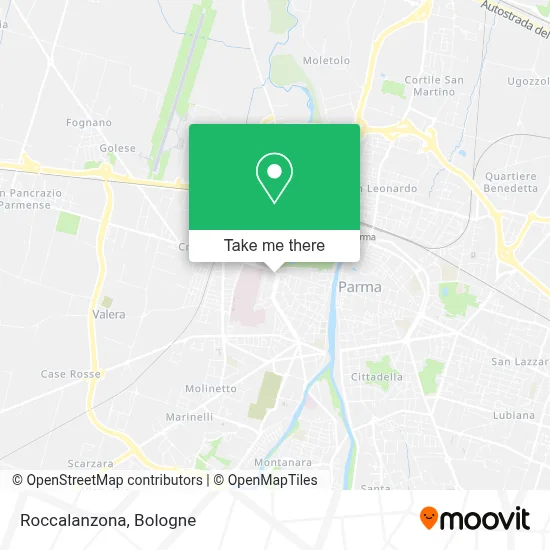 Roccalanzona map