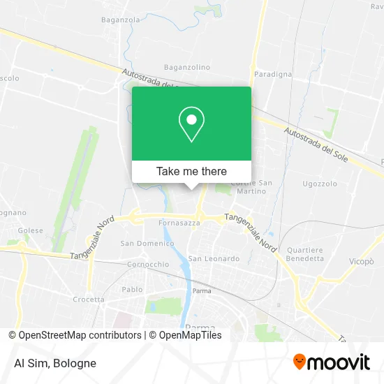 Al Sim map