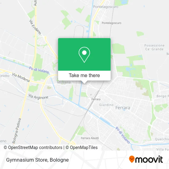 Gymnasium Store map