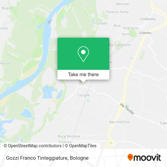 Gozzi Franco Tinteggiature map