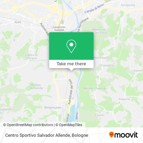 Centro Sportivo Salvador Allende map