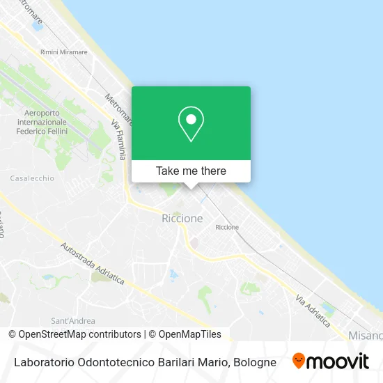 Laboratorio Odontotecnico Barilari Mario map