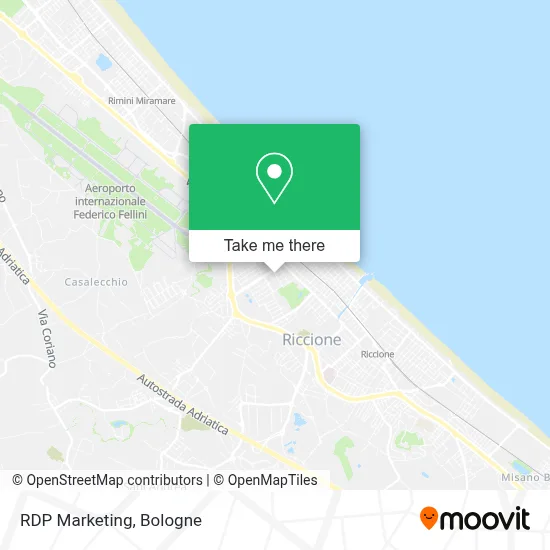 RDP Marketing map