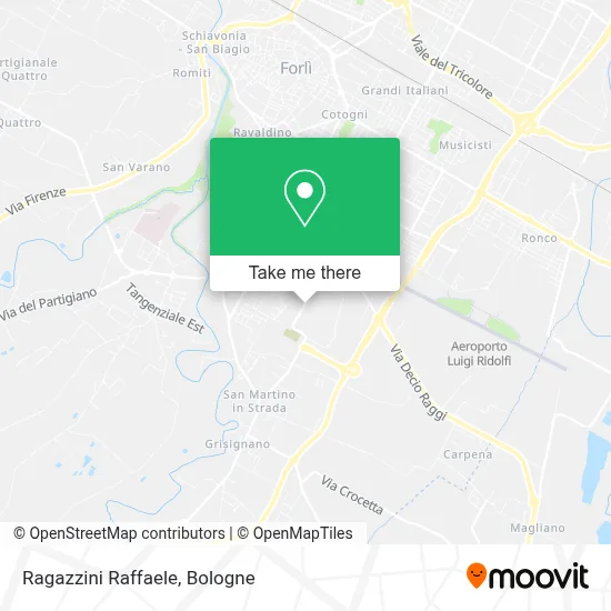 Ragazzini Raffaele map