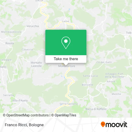 Franco Ricci map