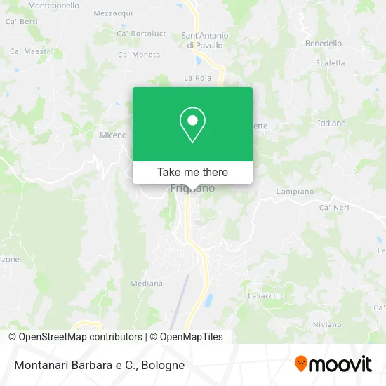 Montanari Barbara e C. map