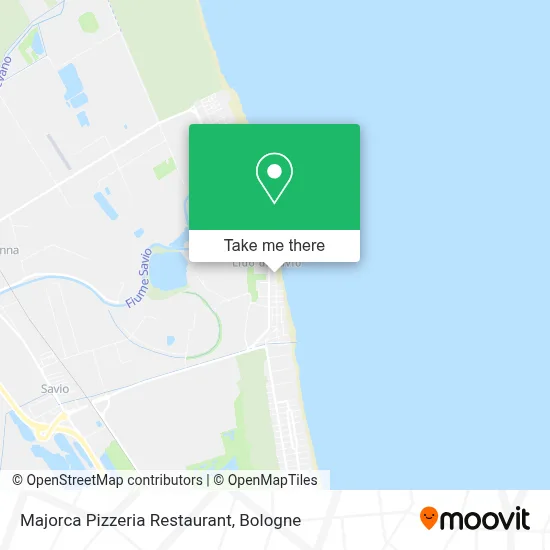 Majorca Pizzeria Restaurant map