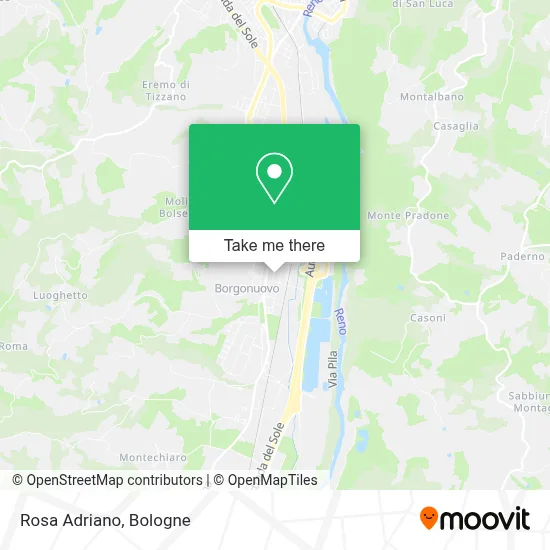 Rosa Adriano map