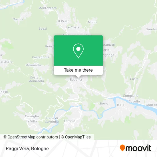 Raggi Vera map