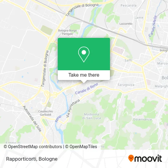 Rapporticorti map