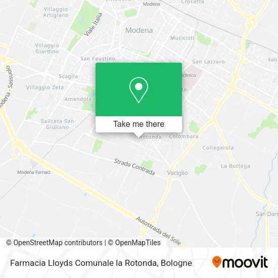 Farmacia Lloyds Comunale la Rotonda map