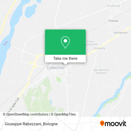 Giuseppe Rabezzani map