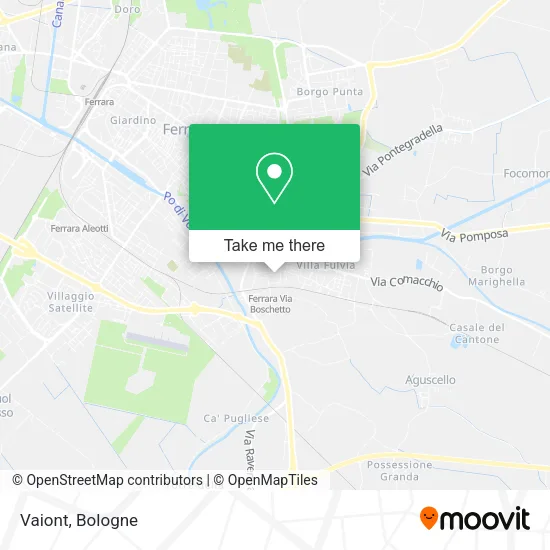 Vaiont map