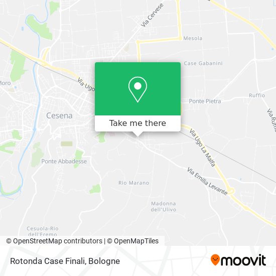Rotonda Case Finali map
