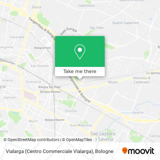 Vialarga (Centro Commerciale Vialarga) map