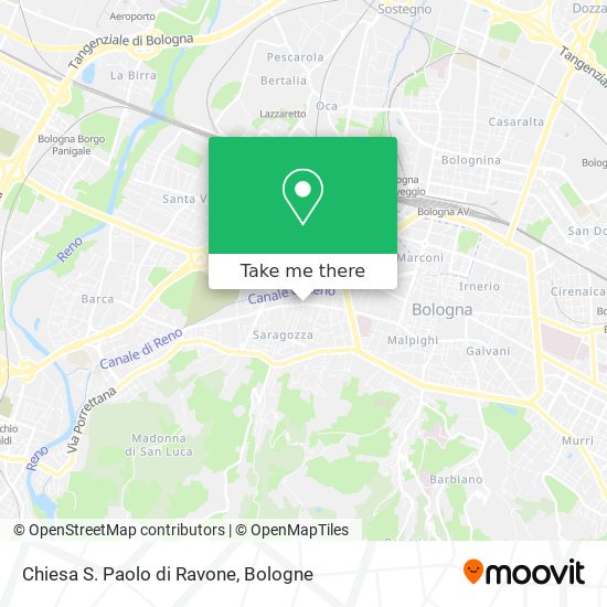 Chiesa S. Paolo di Ravone map
