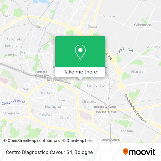 Centro Diagnostico Cavour Srl map