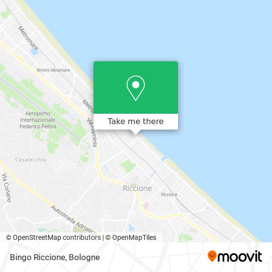 Bingo Riccione map