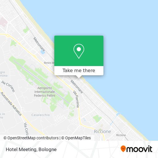Hotel Meeting map